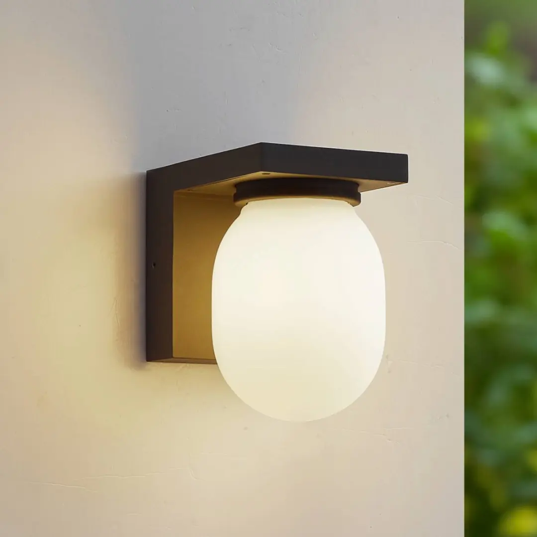 Lucande Wandlamp Buiten 1 Licht E14