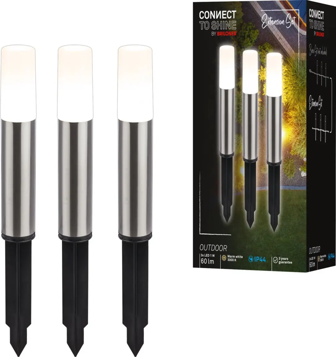 Briloner LED Padverlichting Set 3 Stuks