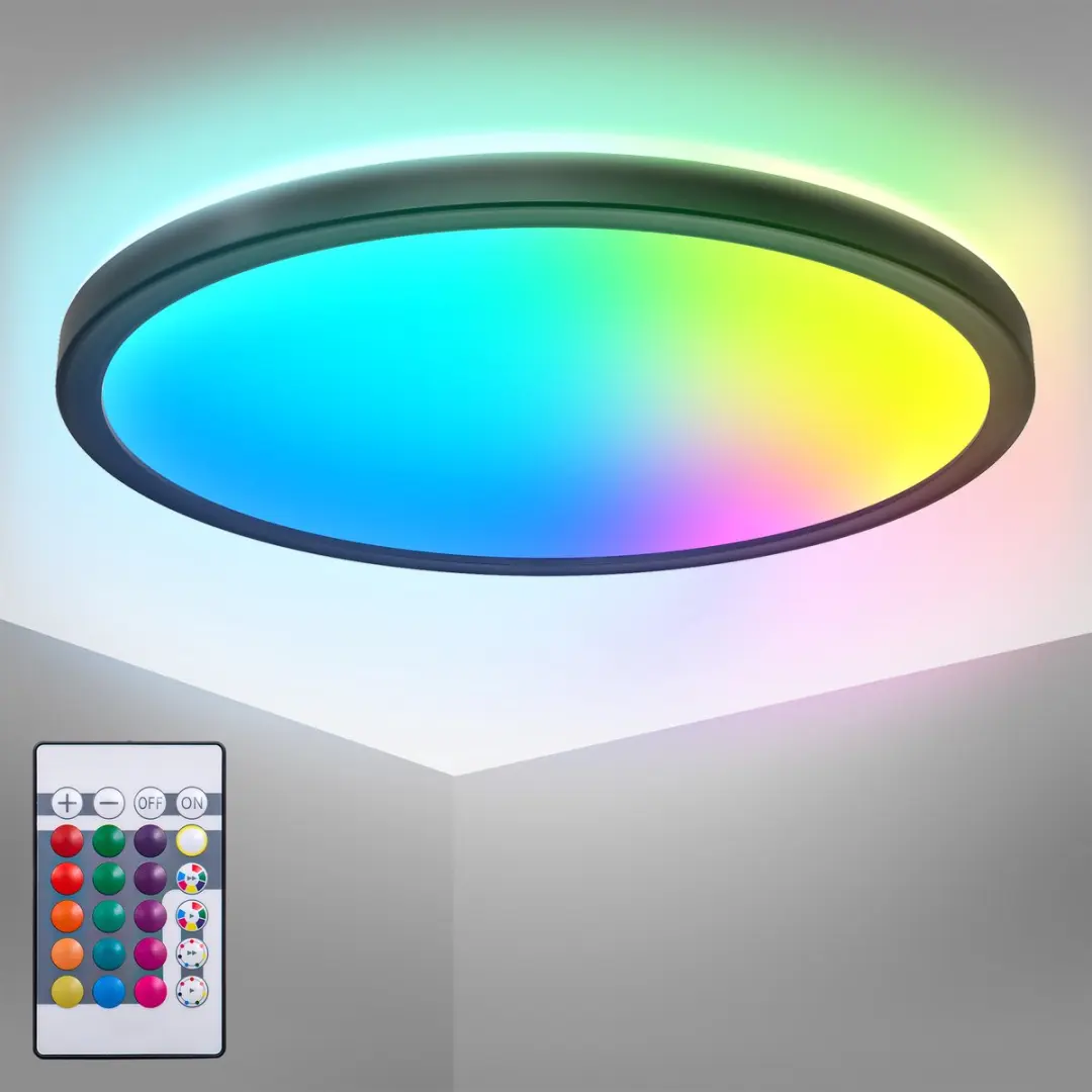 Briloner RGB LED Plafonnière Ø29cm