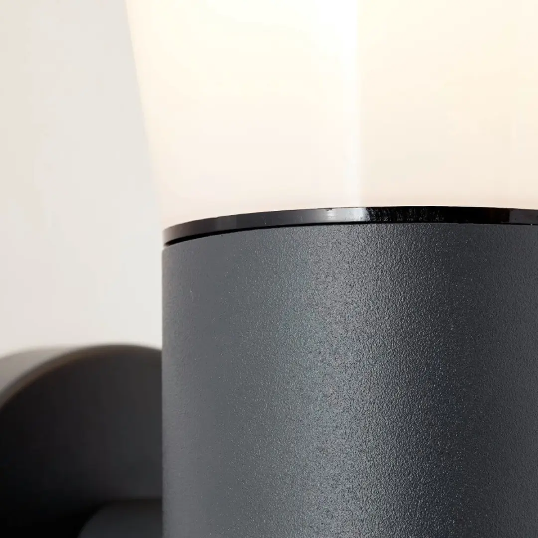 Brilliant Cliffi Buiten Wandlamp E27 Sensor IP44 - Antraciet