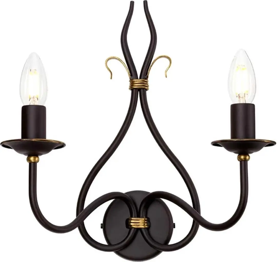Elstead Windermere LED Wandlamp 2x E14 60W