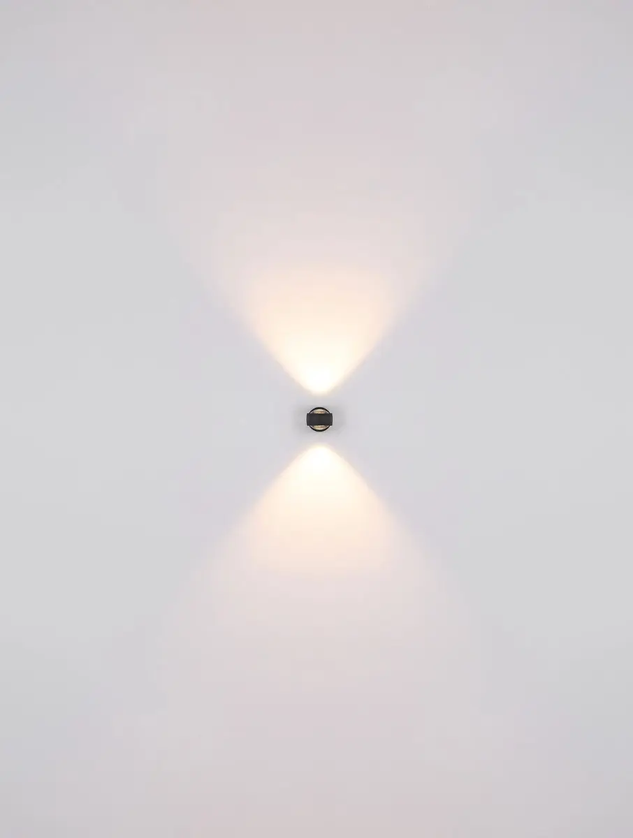 Globo Randi Wandlamp 2x LED - 8cm - Zwart