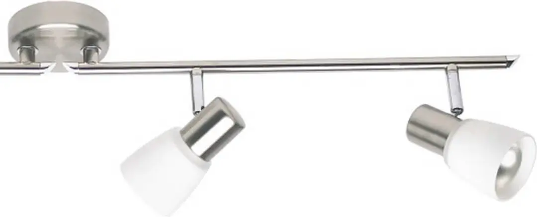 Brilliant LUCA Plafondlamp - 4 Lichtpunten - Chroom/Wit