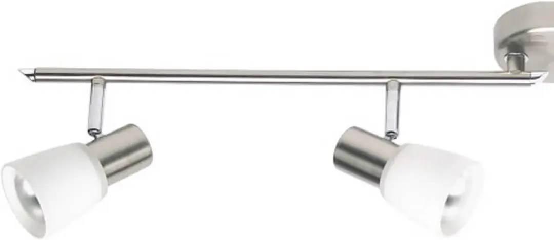 Brilliant LUCA Plafondlamp - 4 Lichtpunten - Chroom/Wit