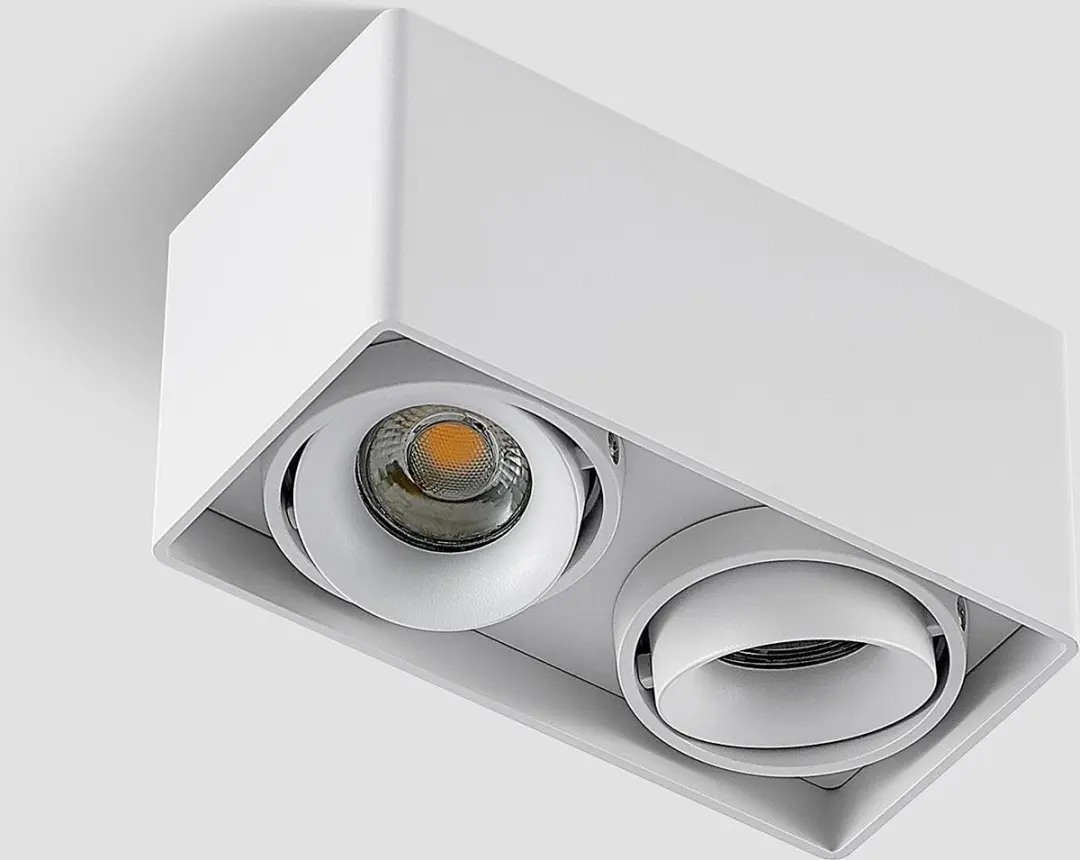 ARCCHIO Plafondlamp 2x GU10 10W - Wit - afbeelding 6 van 6