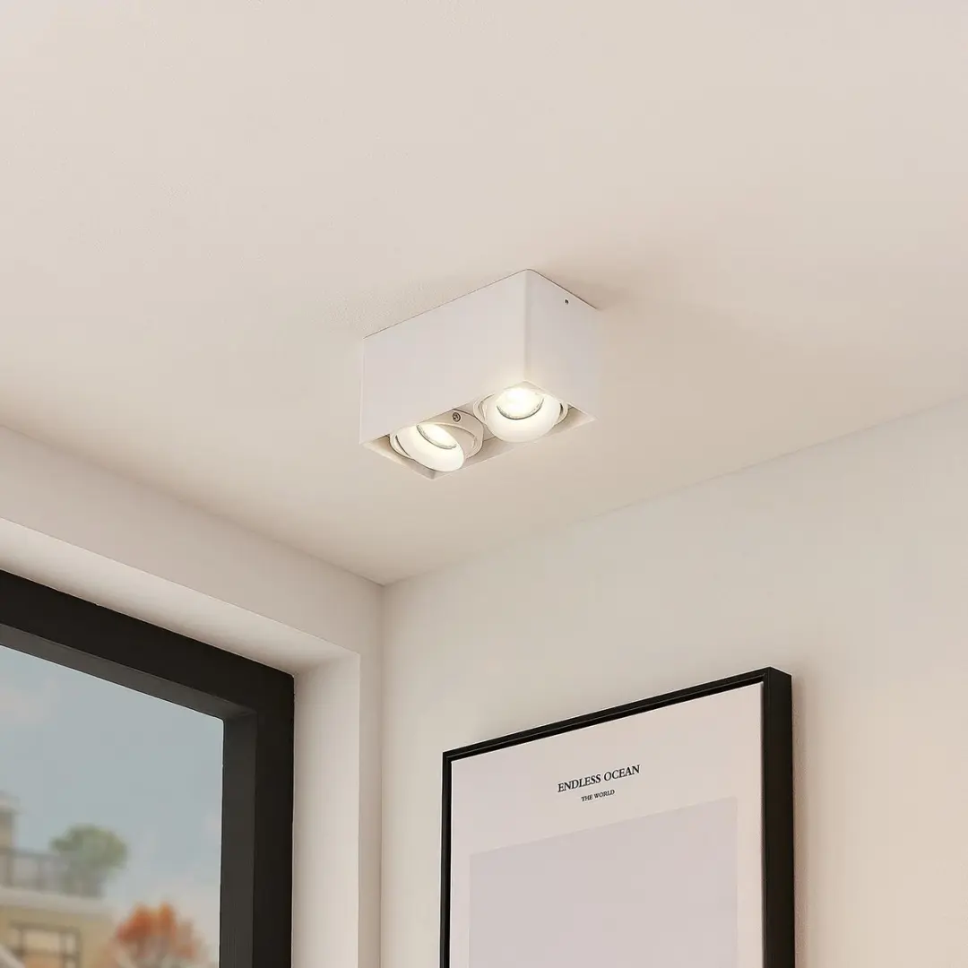 ARCCHIO Plafondlamp 2x GU10 10W - Wit