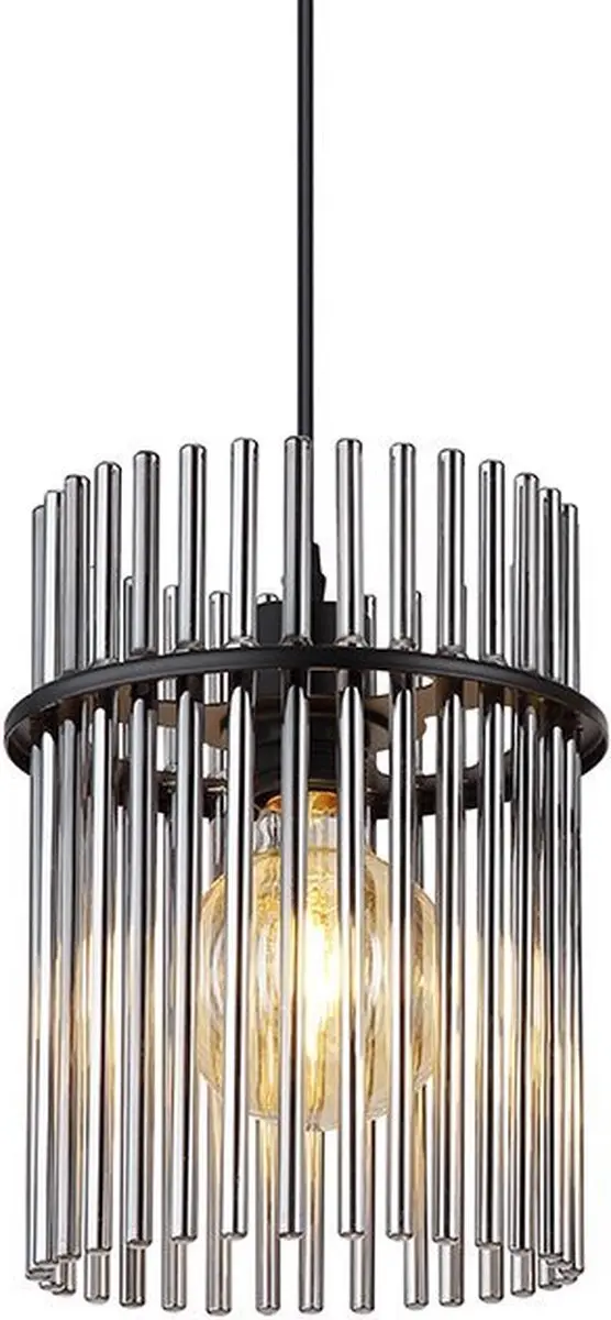 Globo Gorley Hanglamp - 3 Lichtpunten Ø47cm - Zwart
