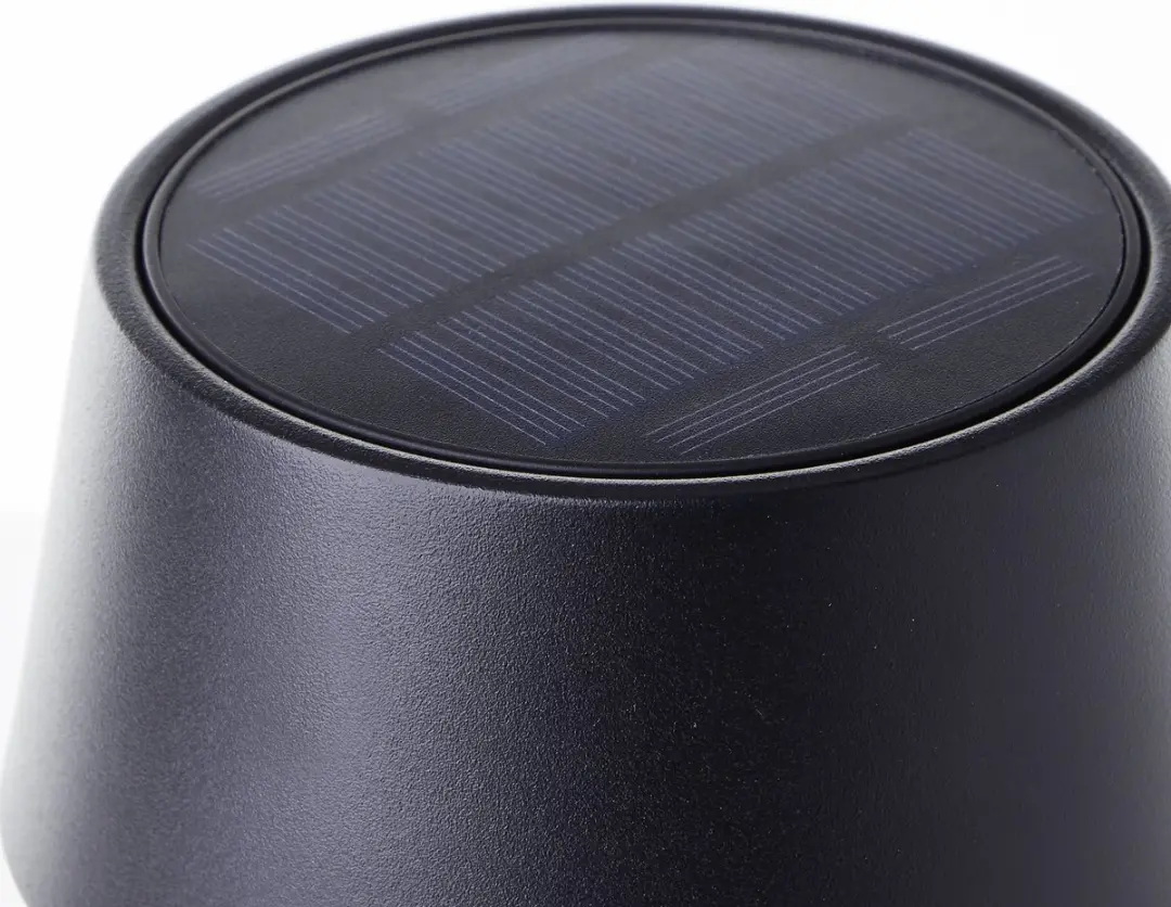 Brilliant Picco Oplaadbare Solar Tafellamp 4W - Buiten - Zwart