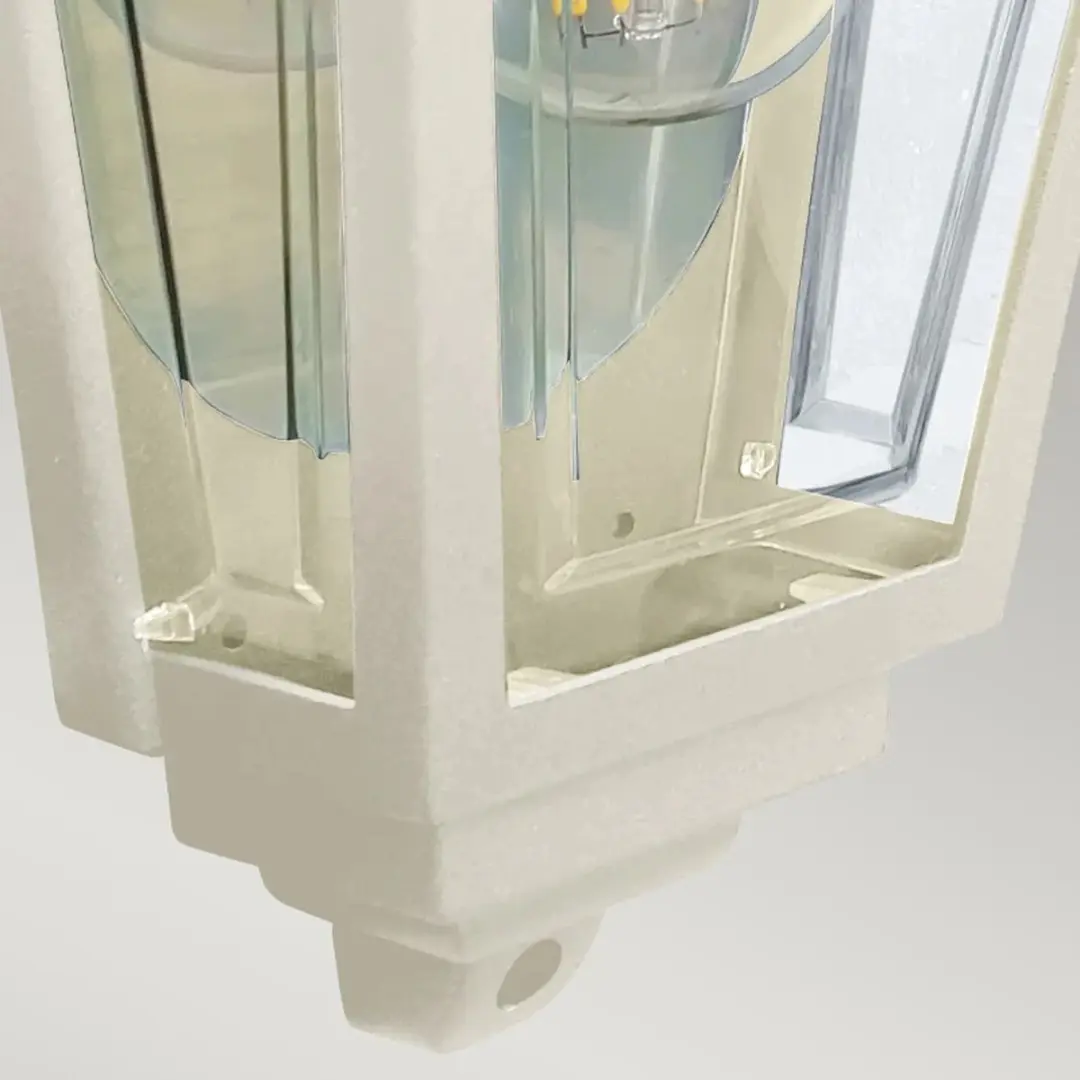 Elstead LED Wandlamp Deco Lane E27 60W - IP44 - Dimbaar - Cream