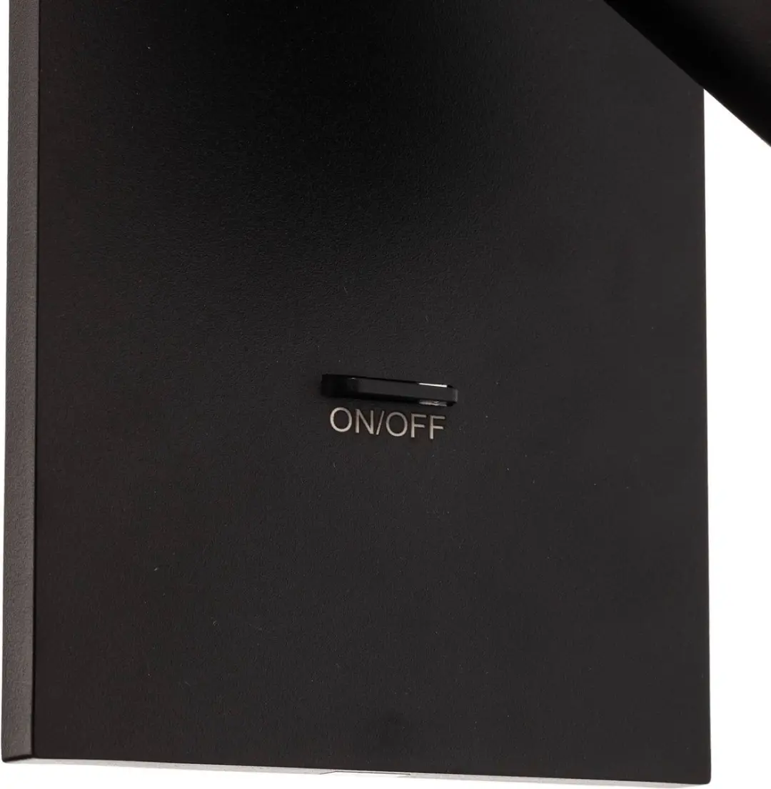 Arcchio Brinja Wandspot – GU10 – USB-C – Zwart - afbeelding 6 van 6