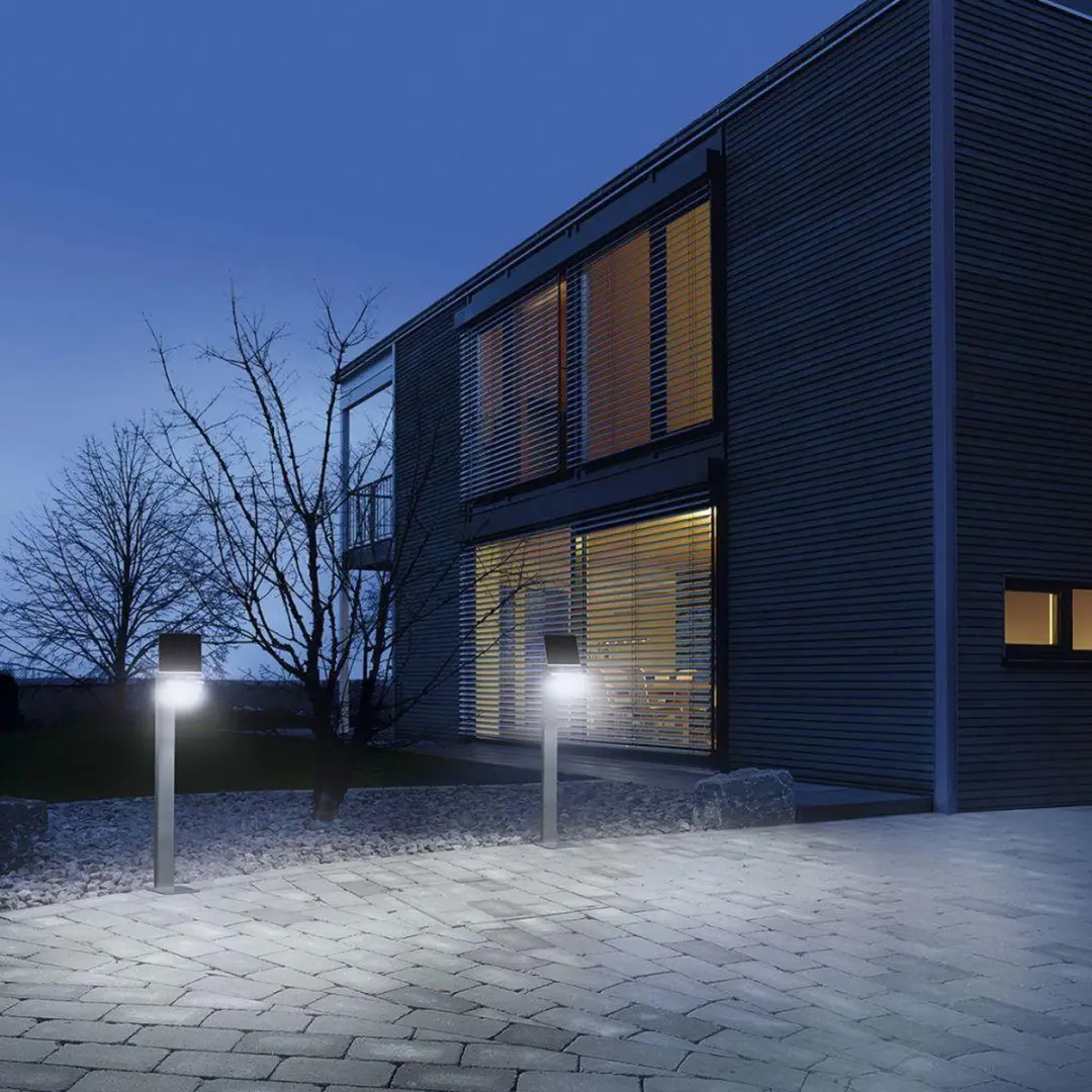 Steinel XSolar GL-S LED Schijnwerper 1,2W - IP44 - Zilver
