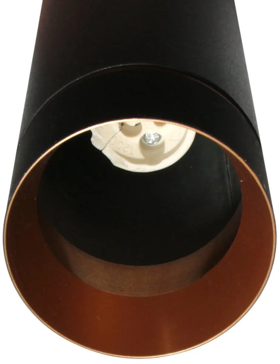 Steinhauer DownLume 4216ZW Hanglamp - 5x GU10 - 100cm - Zwart - afbeelding 6 van 6