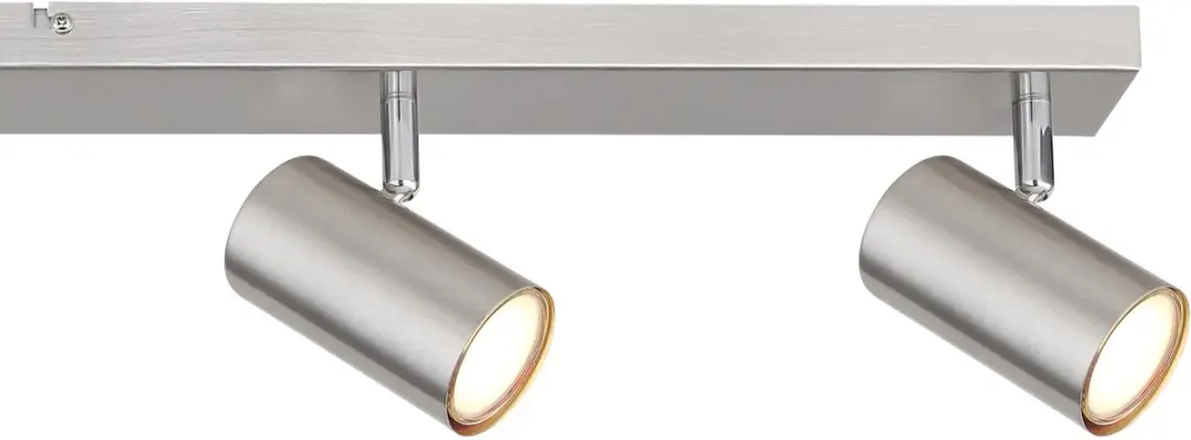 Globo Robby Opbouwspot GU10 - 6 Stuks - Nikkel