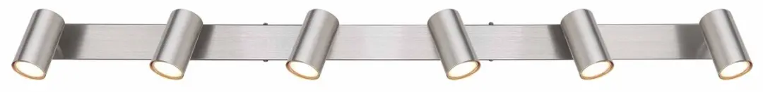 Globo Robby Opbouwspot GU10 - 6 Stuks - Nikkel - afbeelding 6 van 6