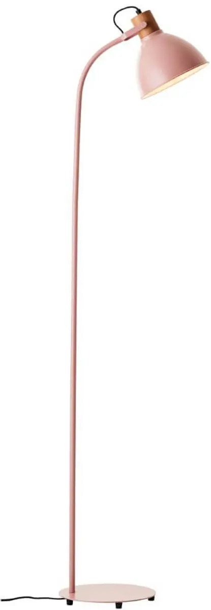 Brilliant Erena Vloerlamp 150cm Lichtroze - 40W E27