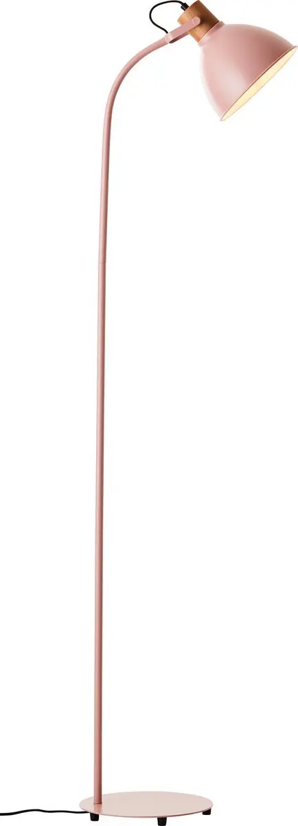 Brilliant Erena Vloerlamp 150cm Lichtroze - 40W E27 - afbeelding 6 van 6