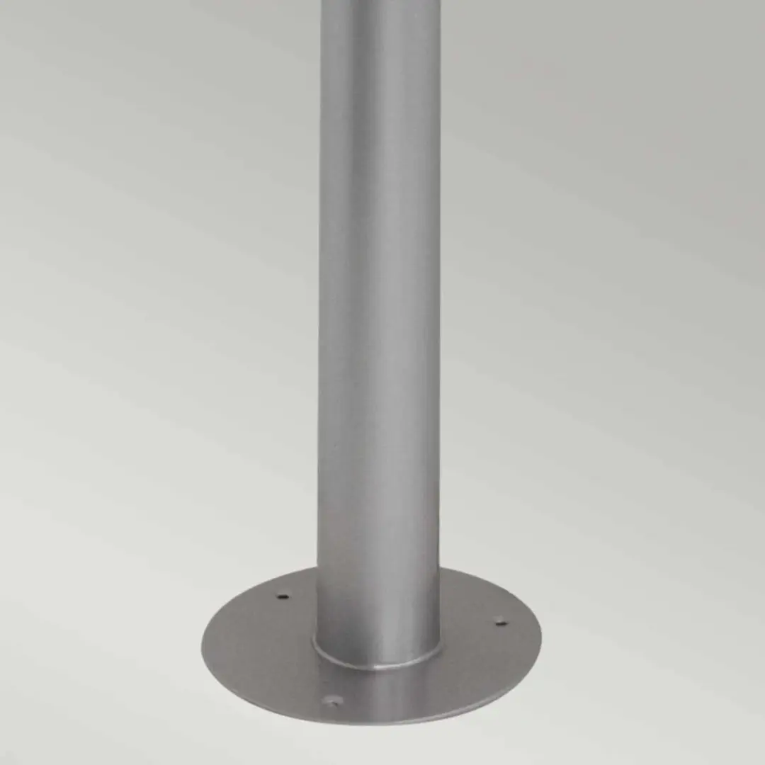 Elstead Mini LED Tuin Pilaar Helsingor E27 60W - Zilver