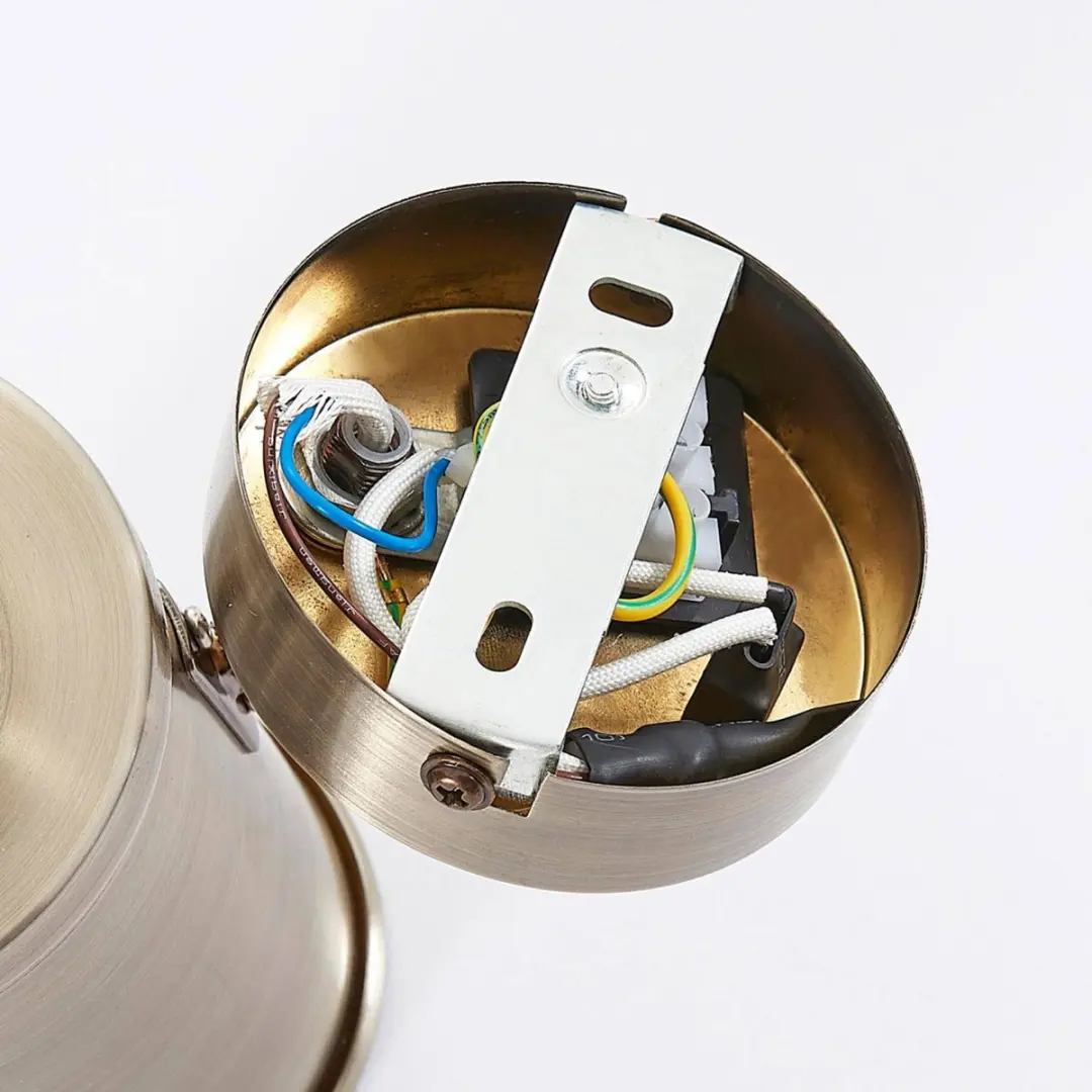 Lindby Buitenspot 1 Licht E14 - Oud-messing