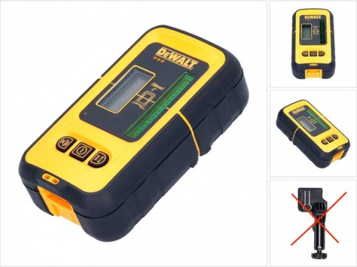 DeWalt DE0892G Waterbestendige Laserdetector - Geel/Zwart