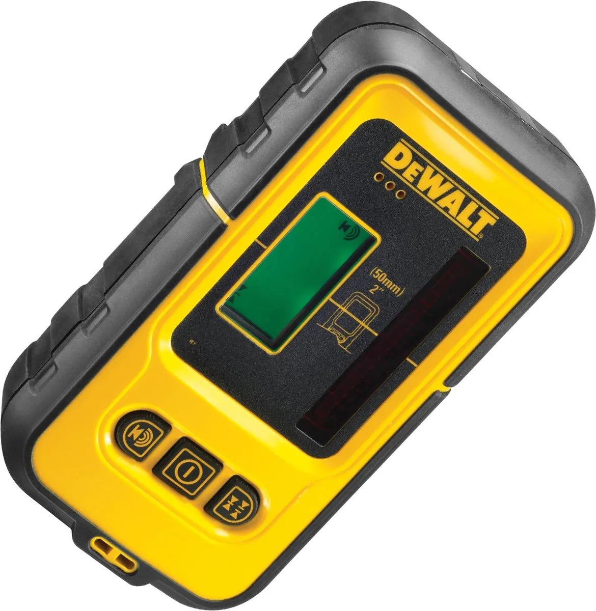 DeWalt DE0892G Waterbestendige Laserdetector - Geel/Zwart