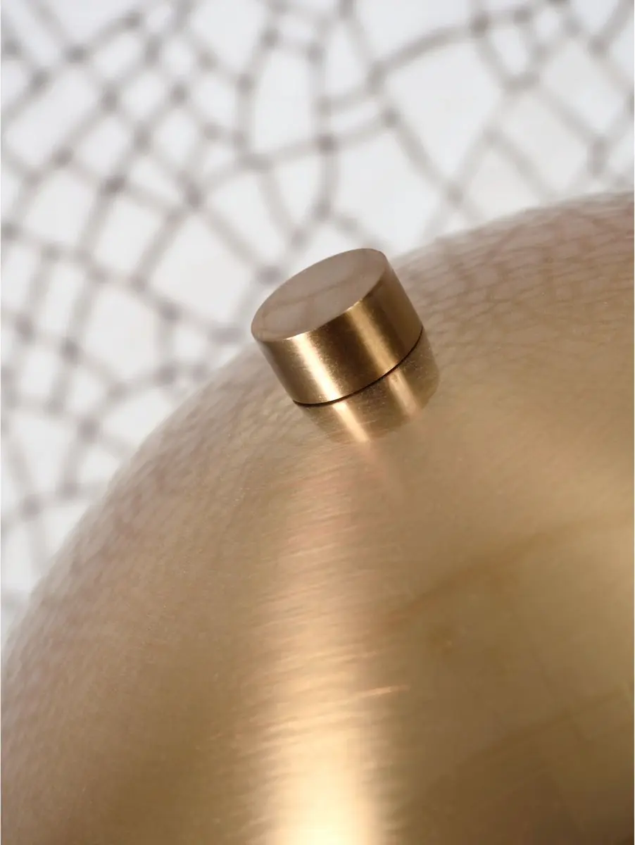 it's about RoMi Toulouse Tafellamp - Goud - Ø25cm