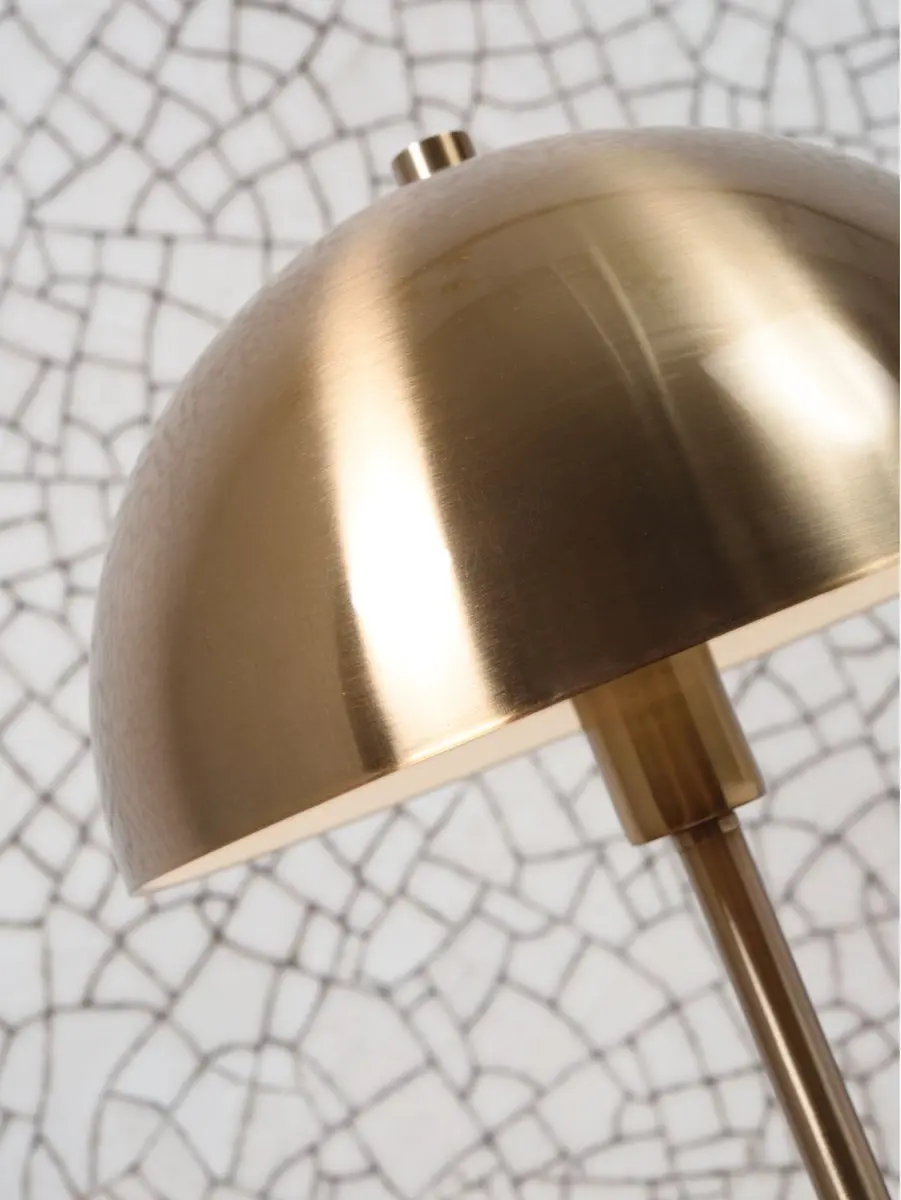 it's about RoMi Toulouse Tafellamp - Goud - Ø25cm - afbeelding 6 van 6