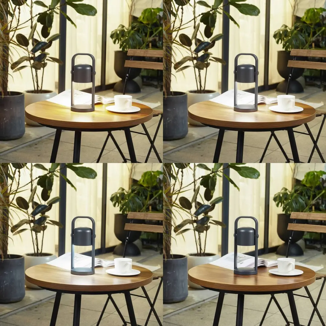 Lindby Terraslamp CCT 1 Licht - 280K - Zwart