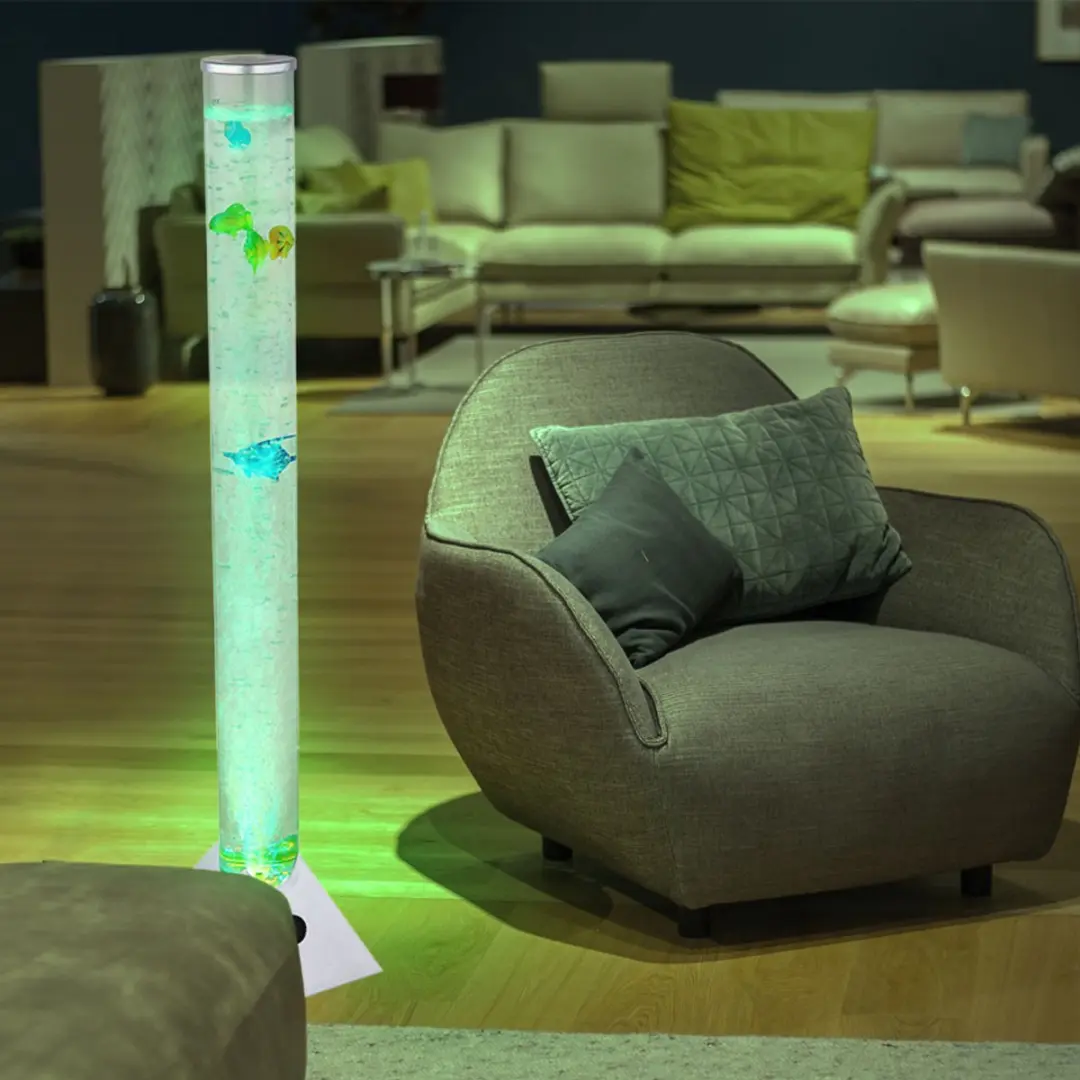 Globo Mendoza Vloerlamp LED - 12 Lichtpunten - Ø22cm - Zilver