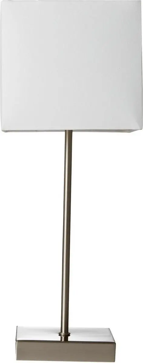 Brilliant AGLAE Tafellamp - Chroom/Wit
