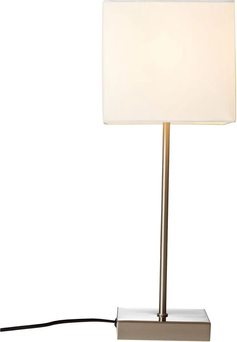 Brilliant AGLAE Tafellamp - Chroom/Wit