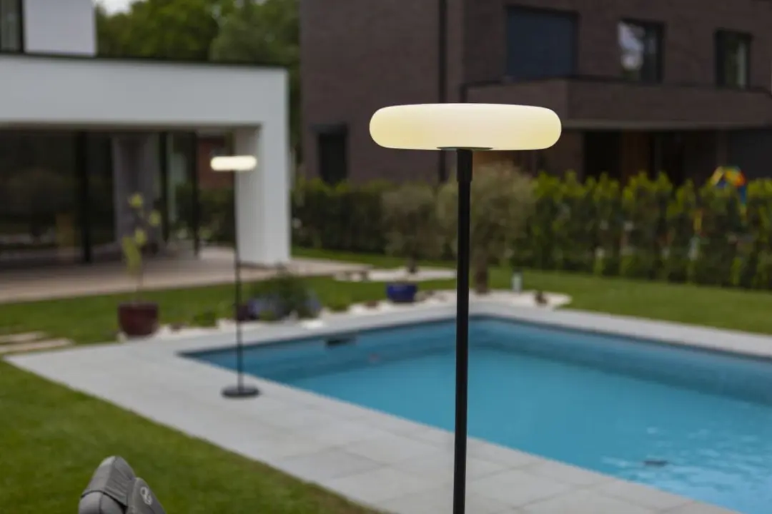 Lutec POPS Solarlamp - 5.1W - Mat Zwart - afbeelding 6 van 6