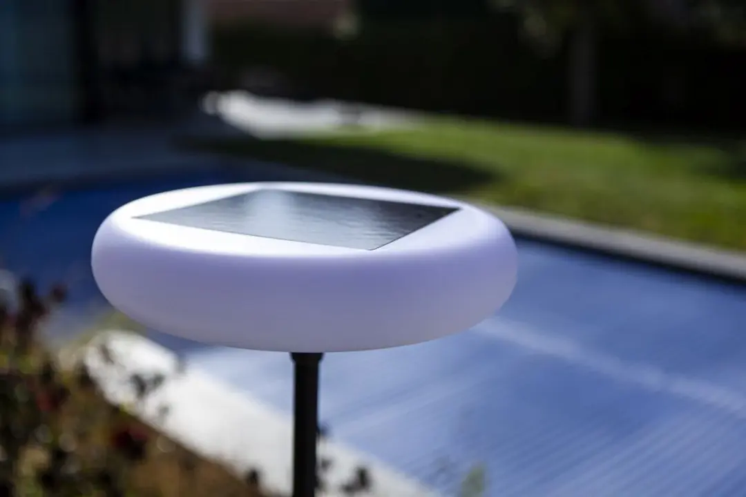 Lutec POPS Solarlamp - 5.1W - Mat Zwart