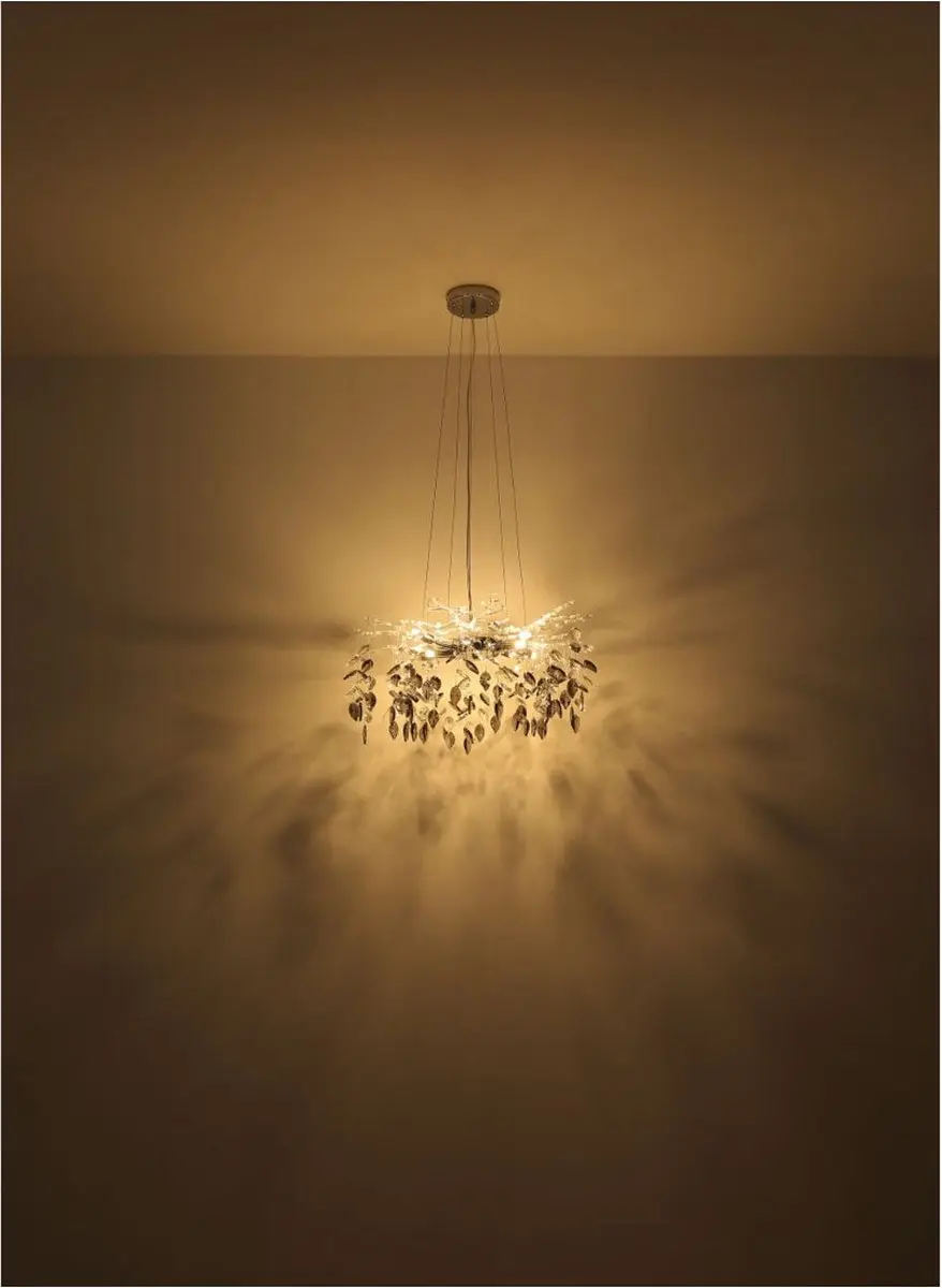 Globo Danna Hanglamp - 8x G9 - Ø61cm - Chroom