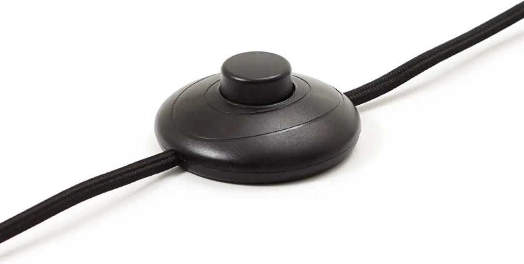 Brilliant WOODROW Vloerlamp - Zwart
