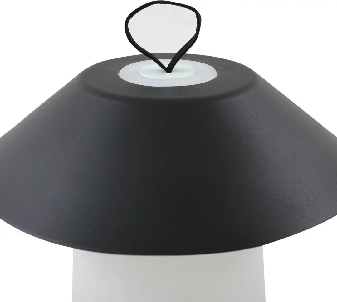 Lindby Terraslamp Dimmer 1 Licht - 24cm - Wit/Zwart