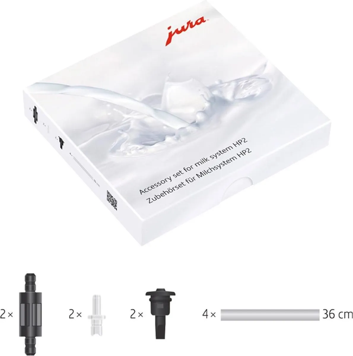 Jura Accessoireset HP2 24116 - 4 Melkslangen - Melksystemen