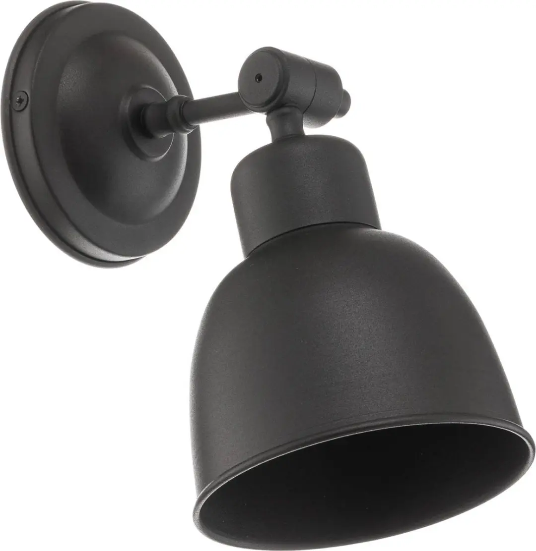 Euluna Wandlamp 1 Licht E27 - Zwart
