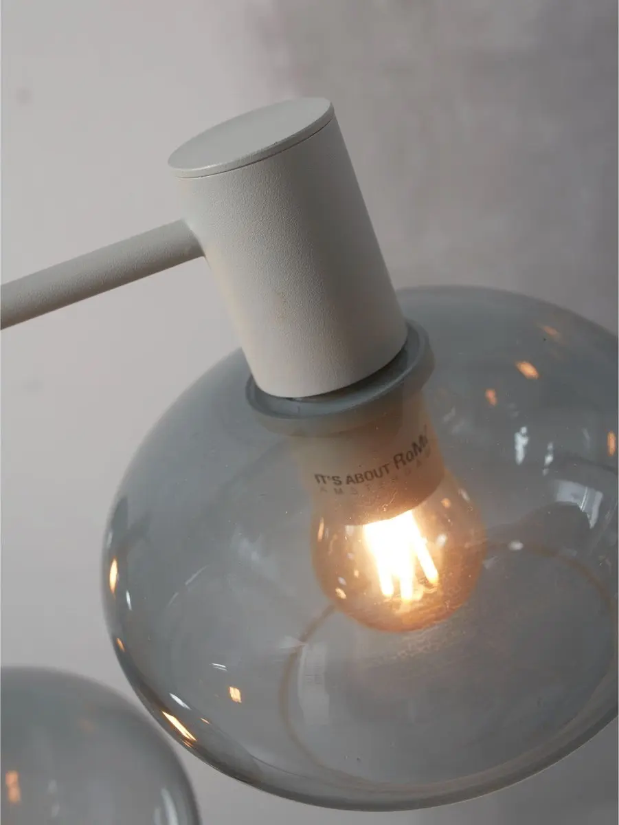 it's about RoMi Hanglamp Bologna Grijs - 4x30W
