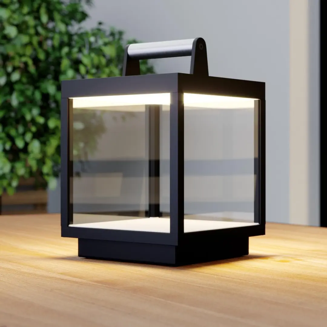 Lucande Terraslamp Grafietgrijs - 1 Lichtpunt 4.5W - Dimbaar