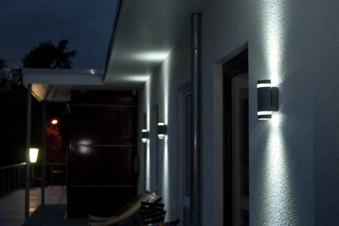 Lutec Focus Wandlamp Buiten GU10 - 2x Up & Down - IP44 Antracietgrijs - afbeelding 6 van 6