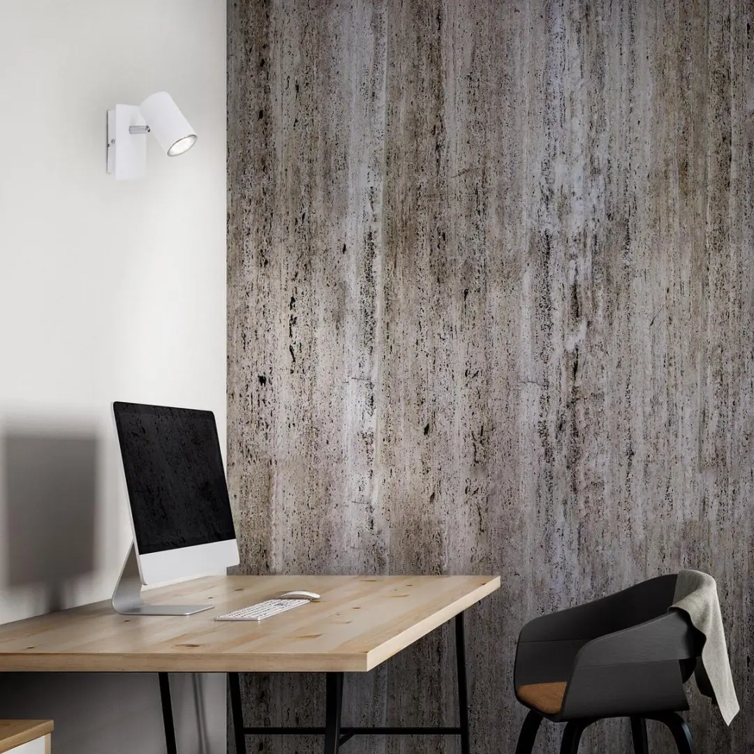 Briloner RUN Wandlamp GU10 - 1 Licht - Wit