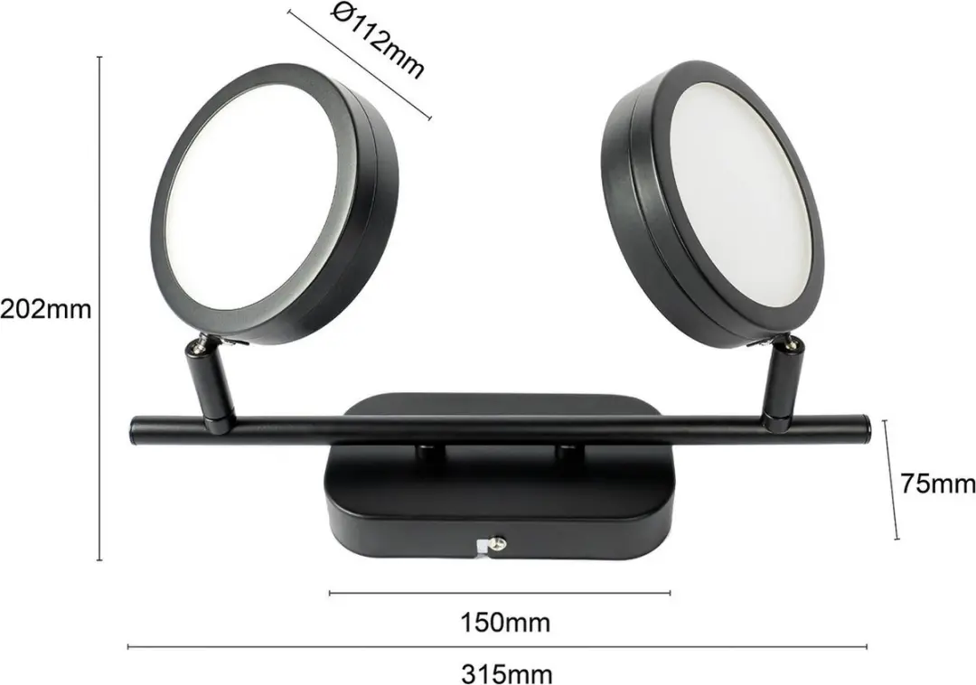 Lindby Buitenspot 2 Lichtpunten GX53