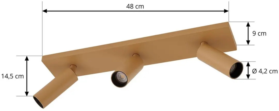 ARCCHIO Buitenspot 3-lamps GU10