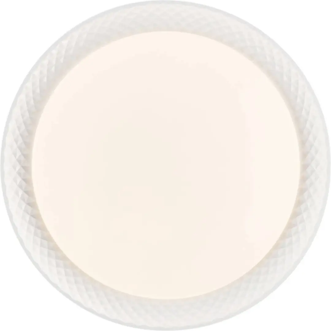 Brilliant Burlie Plafondlamp 24W - Ø39cm Transparant/Wit - afbeelding 6 van 6