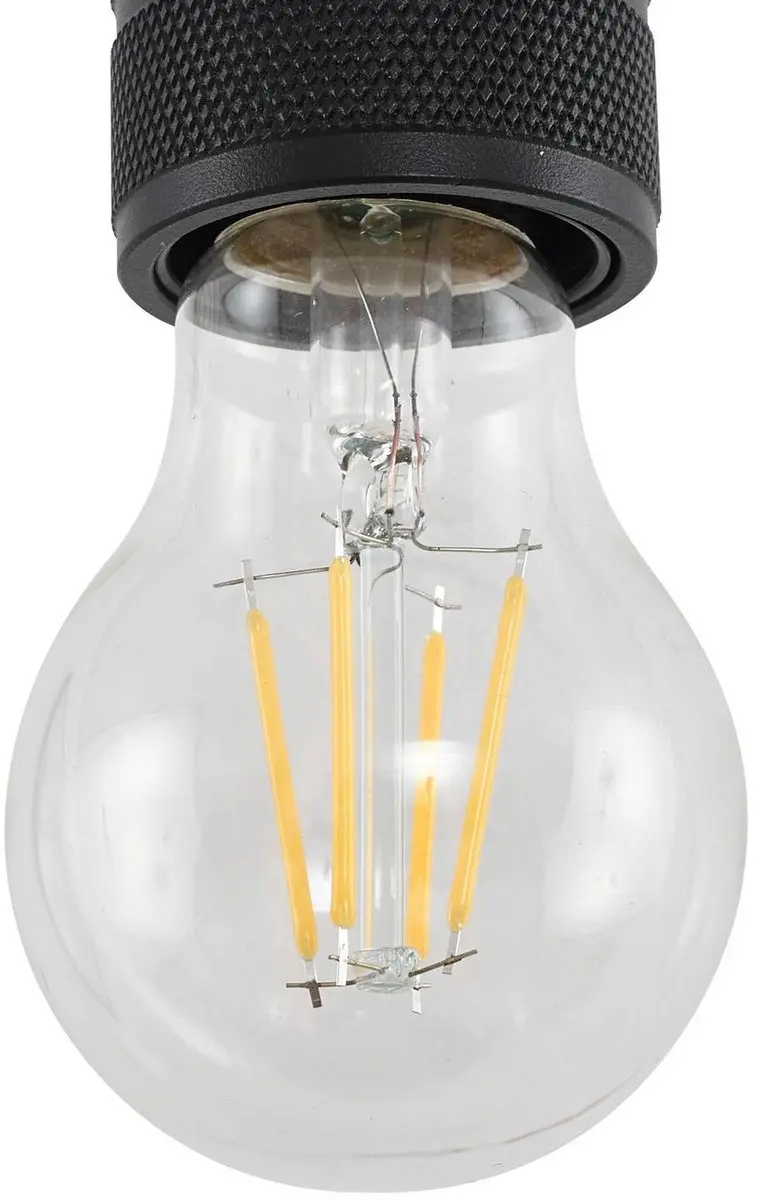 Lindby 1-fase Railverlichting 1 Licht E27 - Zwart