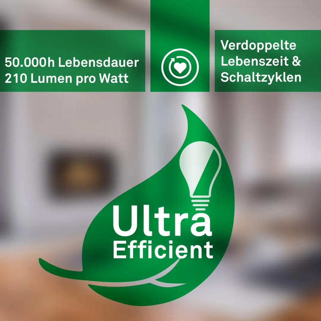 Briloner Ultra Efficient LED GU10 2.5W 450lm - 2 Stuks - Mat Glas