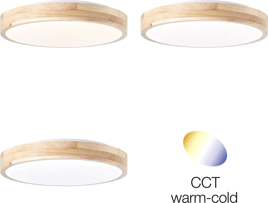 Brilliant Slimline Plafondlamp LED 12W 3000K-4000K - Wit