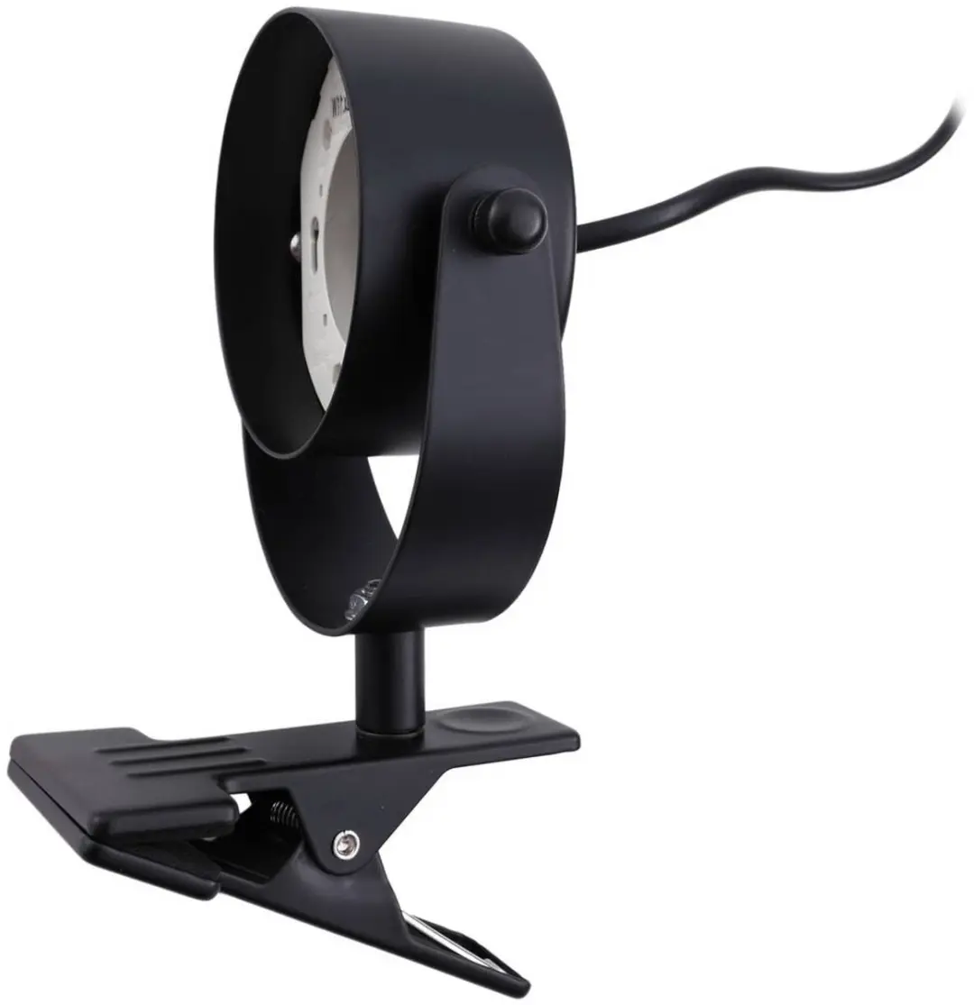 Lindby Klemlamp GX53 11W - Zwart mat