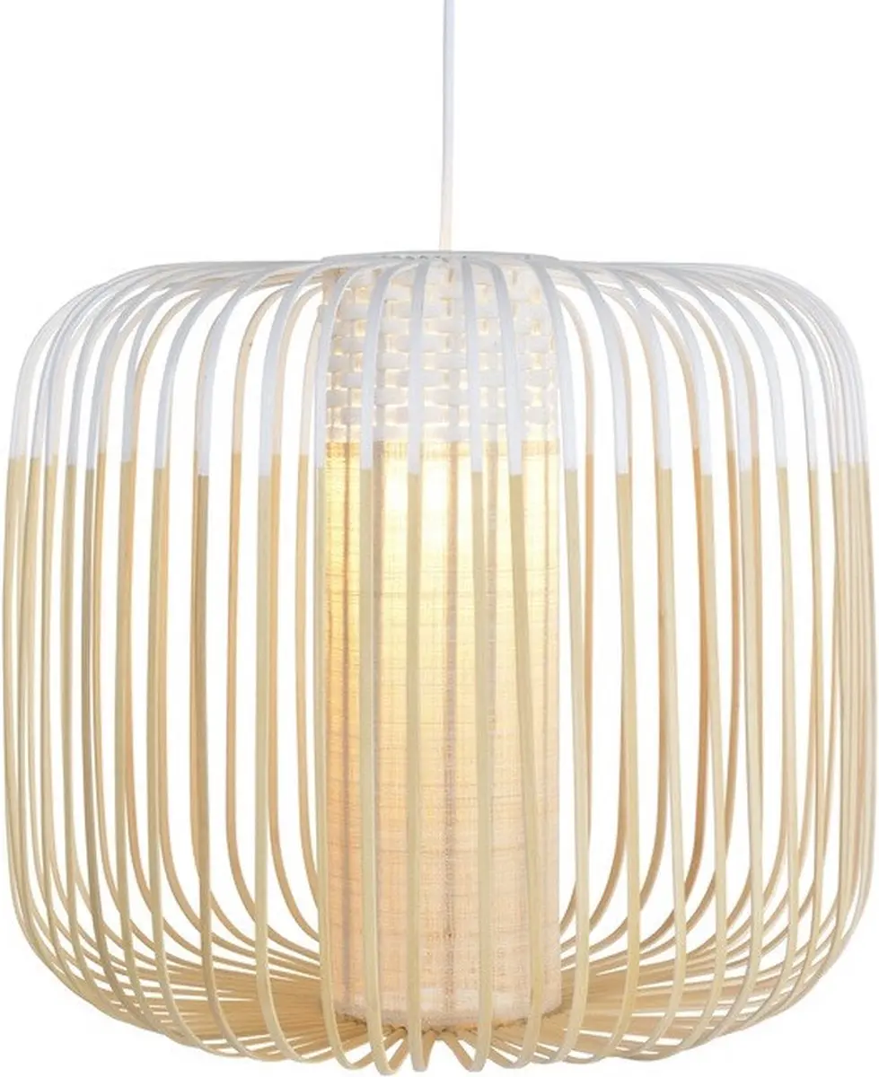 Forestier Bamboo Light Hanglamp Ø45cm - Wit