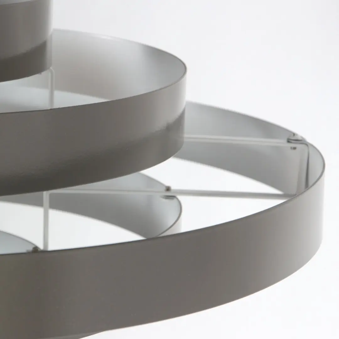 Steinhauer Halo Cirque Hanglamp 4217GR - 40W - Ø50cm - Grijs